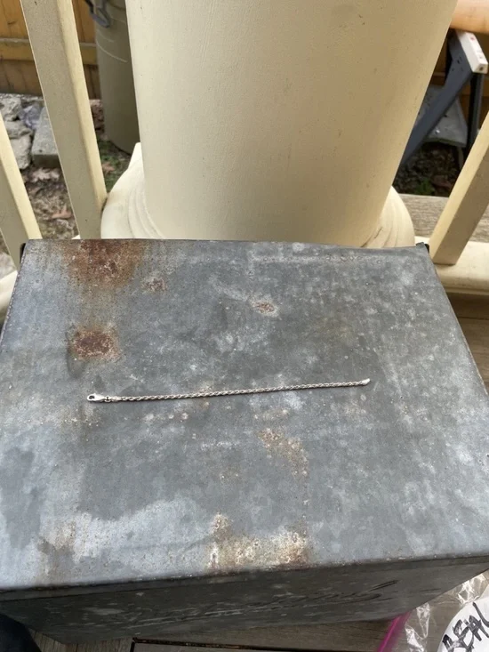 925 Sterling Silver 7" braided Rope Chain Bracelet 2mm - Picture 4 of 8